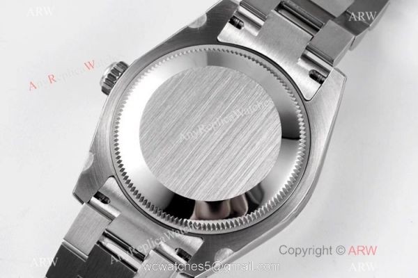 Swiss Clone Rolex Datejust Presidential 31mm Watch SS Blue Dial 8