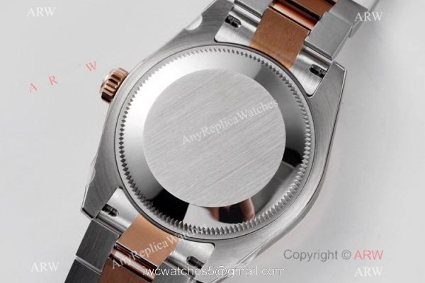 Swiss Clone Rolex Oyster Perpetual Datejust President Watch Chocolate Diamond Dial 31mm 8