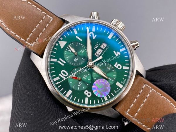 ZF Factory IWC Pilotos Watch Racing Green Copy Watch New 8