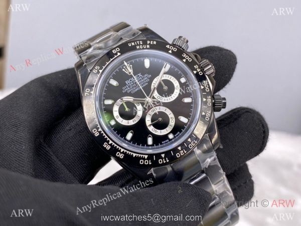 New! Swiss Copy Rolex Daytona 7750 Men Watch 116500ln All Black 8