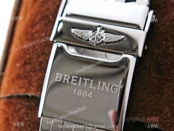 Swiss Grade 1A Breitling Navitimer Swiss Air 7750 Copy Watch BlackRed Dial 8