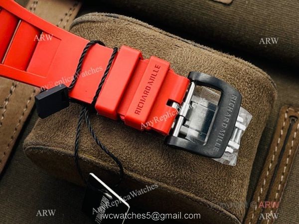 RM Factory 1:1 Swiss Copy Richard Mille RM35-02 Rafael Nadal Rubber Strap Watch 8