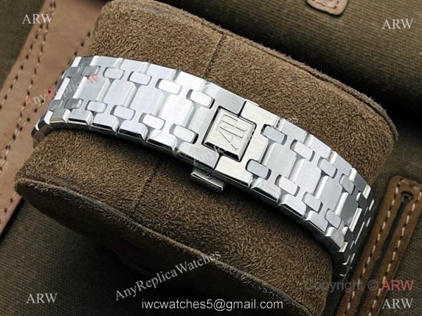 TW factory Copy Audemars Piguet Royal Oak Moon Perpetual Calendar Watch 41mm White Dial 8