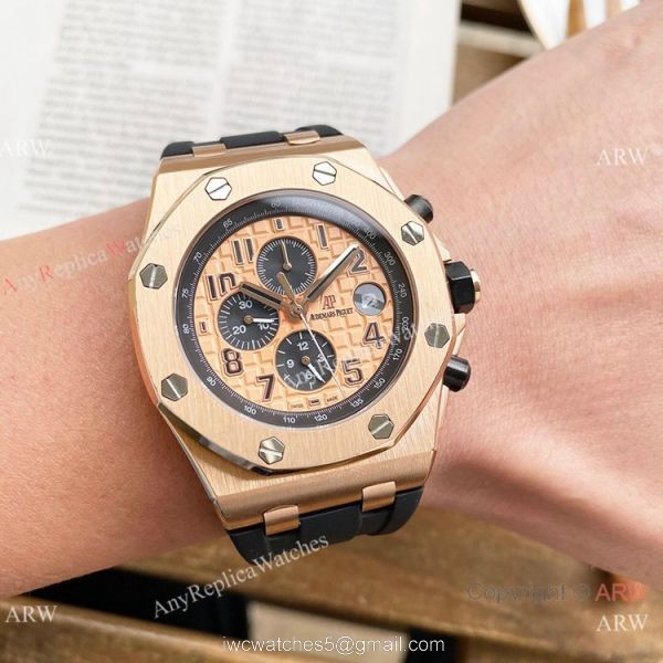 Knock off Audemars Piguet Royal Oak Offshore 26470 Automatic Watches Blue Dial 8