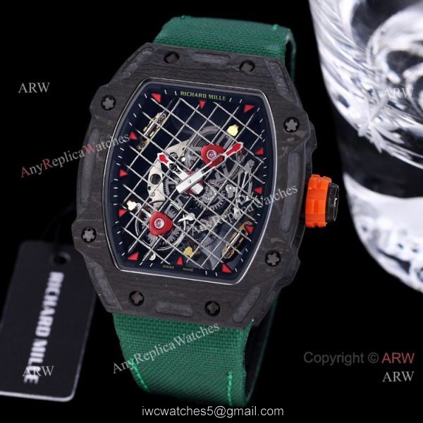 2021 New Richard Mille RM 27-04 Tourbillon Rafael Nadal Tennis Court Watch Best Replica 8