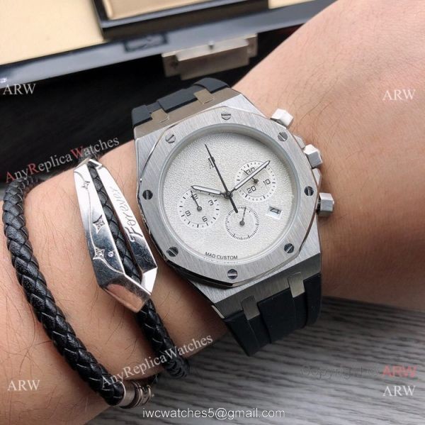 New Copy Audemars Piguet Royal Oak Watch Stainless Steel Blank Dial 8
