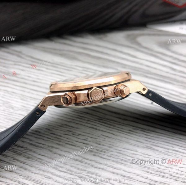 New Copy Audemars Piguet Royal Oak Watches Rose Gold Blank Dial 8
