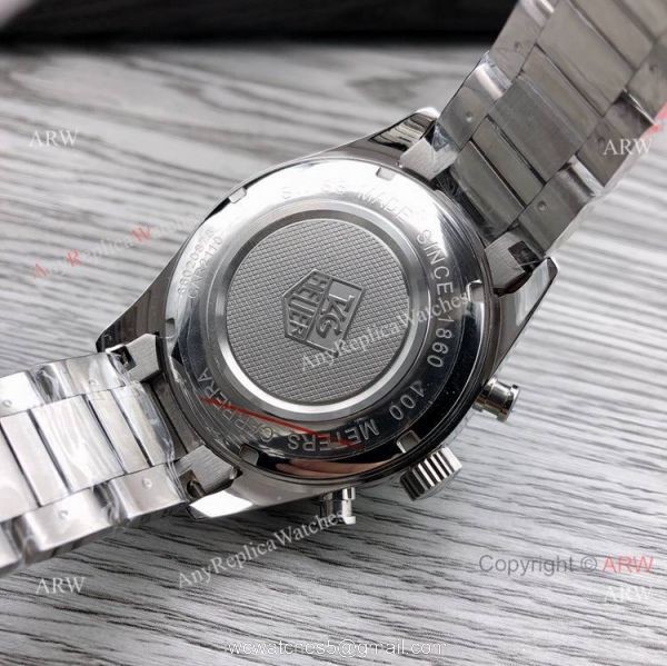 40mm Tag Heuer Carrera Blue Face Stainles Steel Watches For Men Replica 8