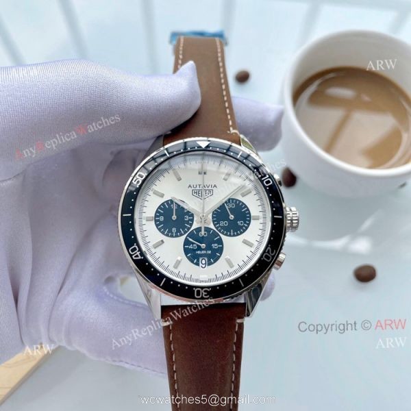 Tag Heuer Heuer 02 Panda Dial Chronograph Watch High Copy 8