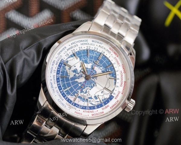 Swiss Replica Jaeger-LeCoultre Geophysic Universal Time Watch SS 8