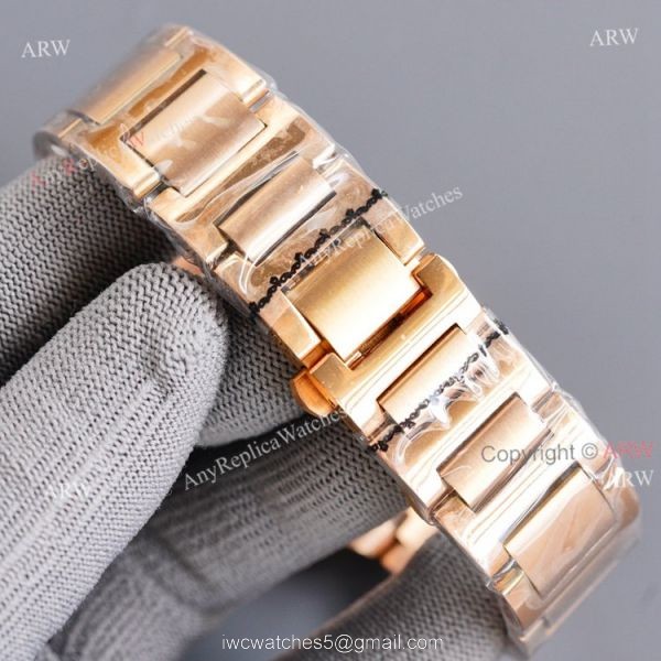 All Rose Gold Cartier Santos XL Automatic Replica Watch 42mm 8