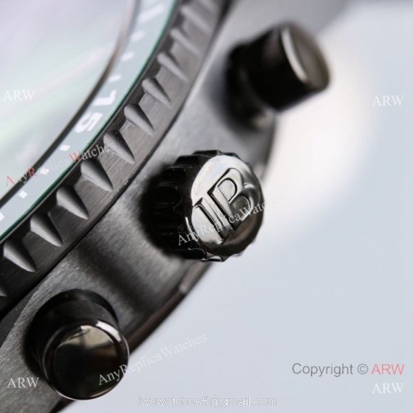 2021 New Swiss Blancpain Fifty Fathoms Flyback Chronograph 7750 Watch Black Case 8