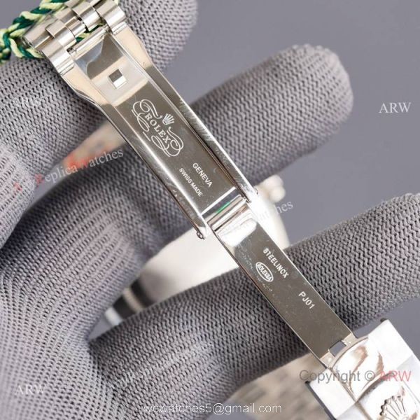 2021 New! Swiss Quality Rolex Datejust 41 Watch Blue Motif Dial Jubilee Strap Citizen 8215 Movement 8