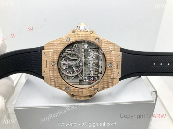 Copy Hublot Big Bang MP-11 Watch Automatic New Rose Gold Case 8
