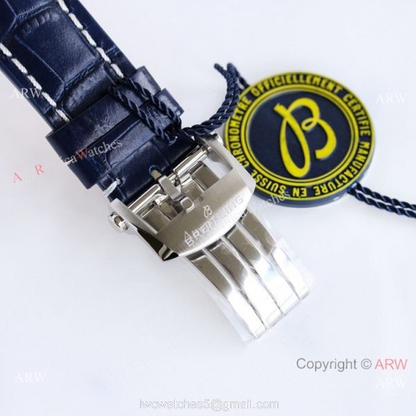 GF Factory Breitling Premier B01 Bentley Limited Edition Watch A7750 Blue Arabic Markers 42mm 8