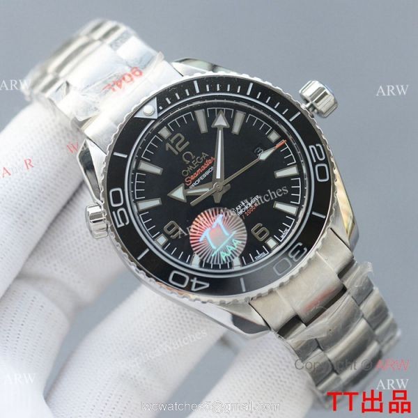 Swiss Quality Omega Seamaster Planet Ocean Watch Citizen 8215 Black Ceramic Bezel 8