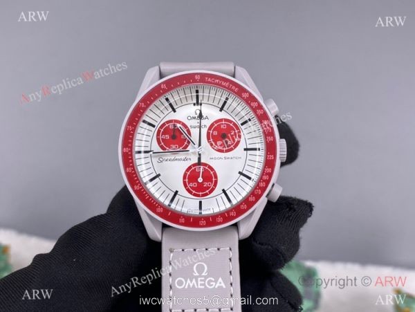 2022 New! Replica Swatch x Omega Mission to Mars Watch Bioceramic Case 8